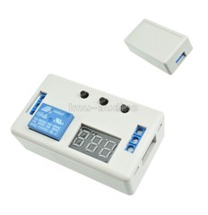 12V Digital LED Display Delay Timer Control Switch Relay Module Automation Case