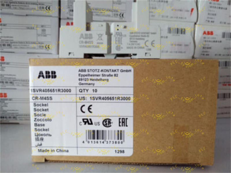 10PCS New ABB CR-M4SS CRM4SS Relay Bases In Box