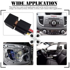 10 Pack 12V 30/40A SPDT Relays – Versatile Automotive & Boat Solutions