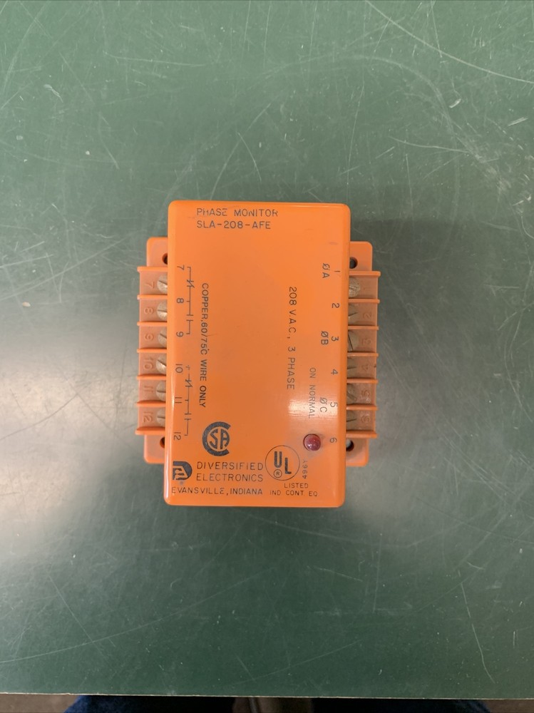 Diversified Electronics SLA-208-AFE Phase Monitor