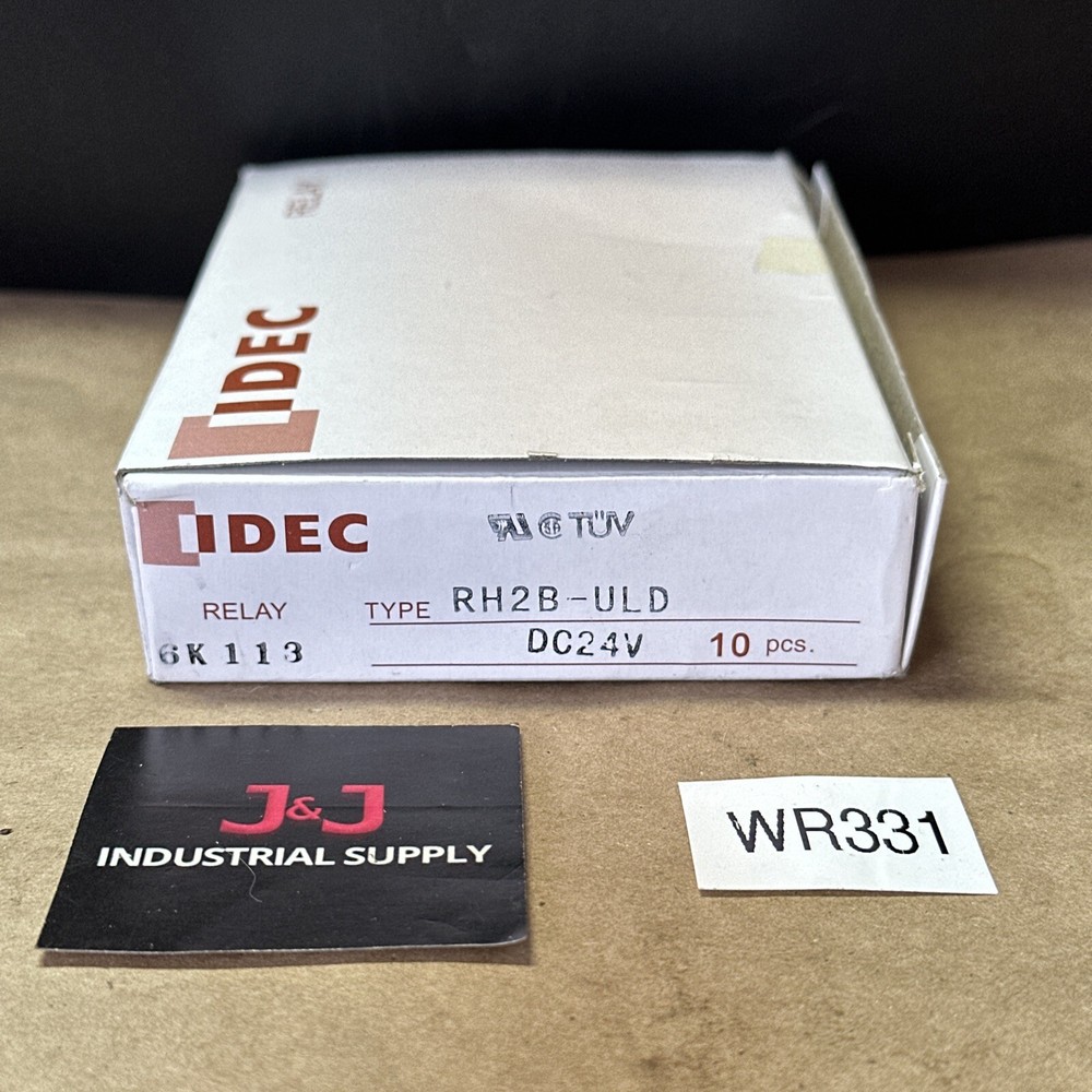 (8) NEW IN BOX- IDEC Corporation RH2B-ULD DC 24V Power Relay || FAST SHIPPED🇺🇸