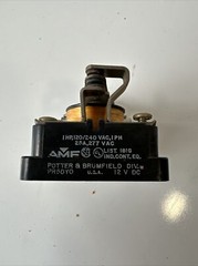 POTTER & BRUMFIELD OPEN TYPE RELAY , PR5DY0 120/240 1HP 1Phase