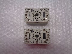 CARLO GAVAZZI ZPD11 RELAY BASE LOT OF 2 NSNP