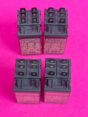 Releco C7-A20DX DC24V and C7-A20 AC120V Miniature Power Relay [Lot of 4]