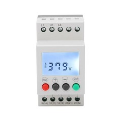 Over Under Voltage Protector Reliable 3 Phase Relay For Elevators Premium