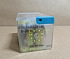 Square D 8501KP12V14 Gen. Purpose Relay, 24VAC, DPDT, 8-pin, (New NB)