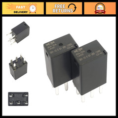 Pack of 2 Automotive Power Relay 12VDC 35A 5 Pins Flux Tight for Cars