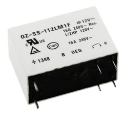 Power Relay 12V DC 16A SPST-NO 6-Pin for Automotive Industrial Use