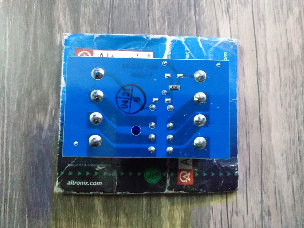 4 Altronix RBSN-TTL Relay Module 12VDC Or 24VDC -OPEN BOX – NEW NEVER USED