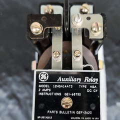 General Electric GE 12HGA14AT3 Auxiliary Relay Type HGA