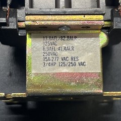 New Mars 90340 Replacement Heavy Duty Switching Fan Relay DPDT 24 VAC