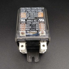 1PC DELTROL 275F 102C 24D S155D Power Relay 24VDC 8Pin 25A 250V