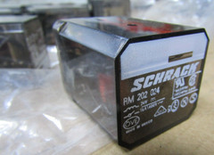 ✌️NEW SCHRACK RM202 24VAC 8 BLADE RELAY 15 AMP 400V COIL 24 VAC