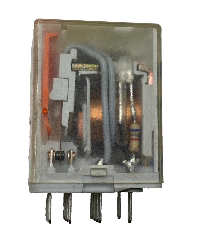 TELEMECANIQUE RXN-41G12B7 MINIATURE RELAY 24V 50/60HZ SCHNEIDER ELECTRIC QTY:1