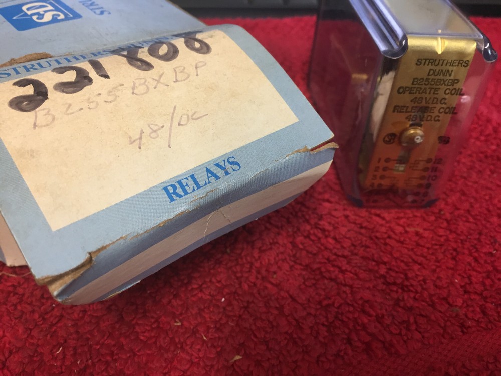 B255BXBP 48DC STRUTHERS DUNN RELAY NEW