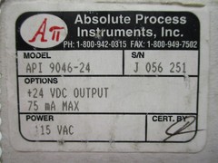 ABSOLUTE API 9046-24 RELAY 24VDC NSMP
