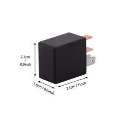 Reliable 12V 30A SPDT 5 Pin Relay Kit – Heavy-Duty Performance (2 Pack)