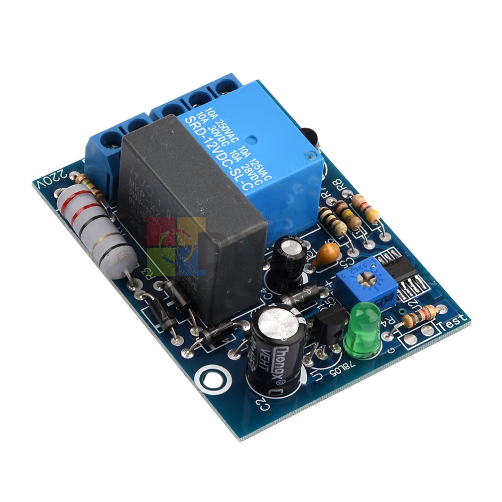 220V Delay Power-Off Relay Module (0–10 Hours)