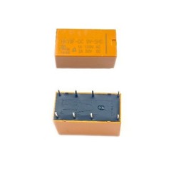 10Pcs PCB Mount DPDT DC Power Relay Coil, 8-Pin Micro Relay Size: 9v