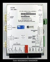Eaton ATC-300+ Automatic Transfer Switch Controller – 1Yr Warranty