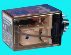 TE Connectivity (TE) Schrack 8 pin Relay CAD 11A10/110 to 120 VAC Coil DPDT NEW