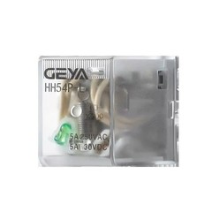 GEYA DC12/24V AC12/24V AC220V 8 Pins 4PDT Electromagnetic Relay & Socket Base