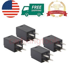 4 Pack Automotive Purpose Relays 303-1AH-C-R1-U01-12VDC SPNO 12VDC for SongChuan