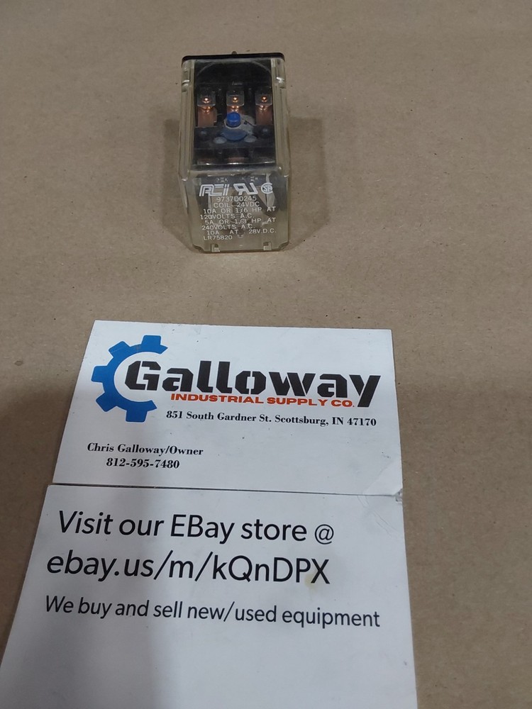 ACI 9737D0245 Relay, Coil 24VAC, LR75820