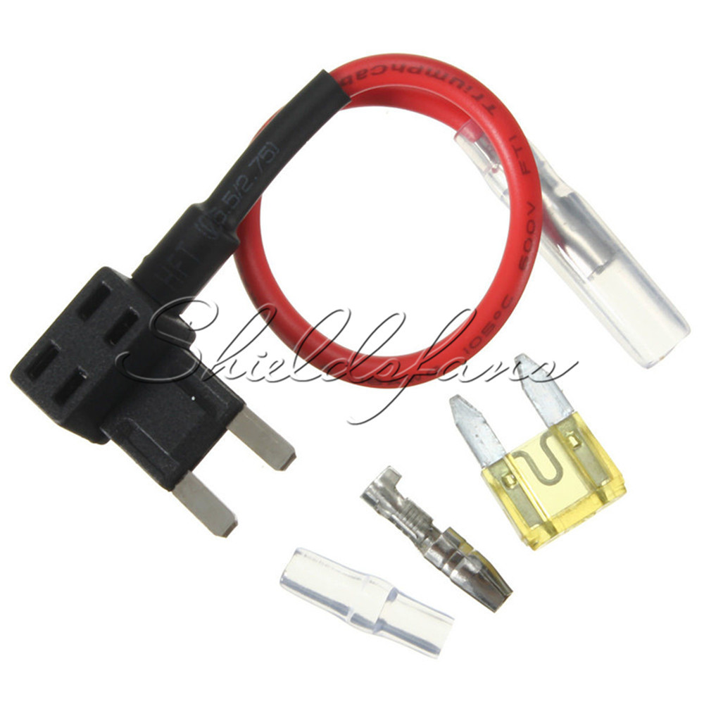 12V ACU ATO ATC Add A Circuit Fuse Tap Piggy Back Standard Blade Fuse Holder