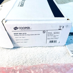 Cooper Lighting WSP-MV-010 (Wireless, WCL 802.15.4 Relay Switch w/ 0-10V Output)