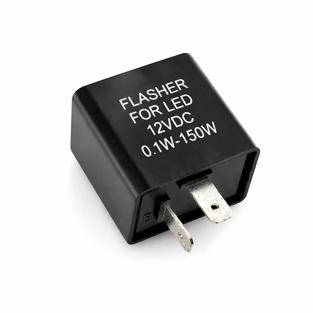 MGI SpeedWare 2Pin Silent Flasher Relay for LED Turn Signal Hyper Flash Fix …