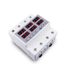 TOMZN 3 Phase Voltage Protector Relay 380V Over Under Protection