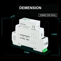 GEYA MultifunctionTimer Relay 10 Funcitons Time Delay Relay AC/DC24V-240V