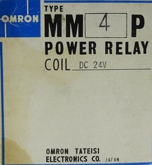 Power Relay OMRON MM4P Power Relay Plug In Relay Relay Plug In 4P Coil 24V
