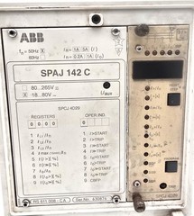 ABB SPAJ 142 C-CA REV: A RS 611 008-CA OVERCURRENT RELAY [FAST SHIPPING]