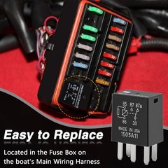 Quality Set of 2 Multi-Purpose Relay for Seadoo GTR GTX RXP-X WAKE RXT XRS