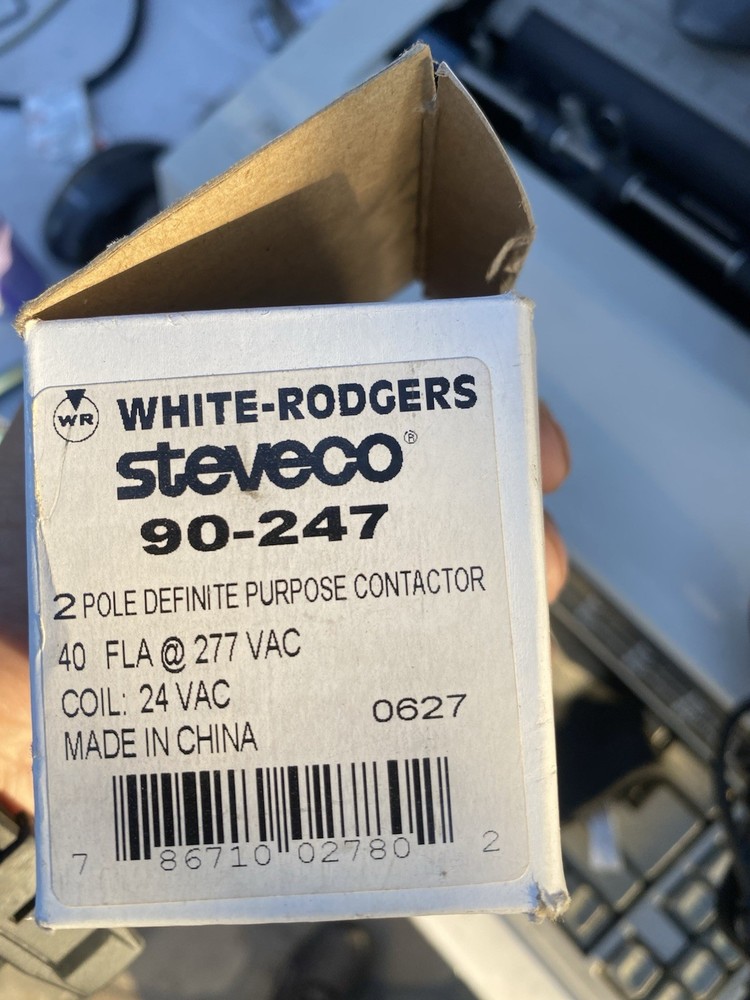 White Rodgers Steveco 90-247 Relay