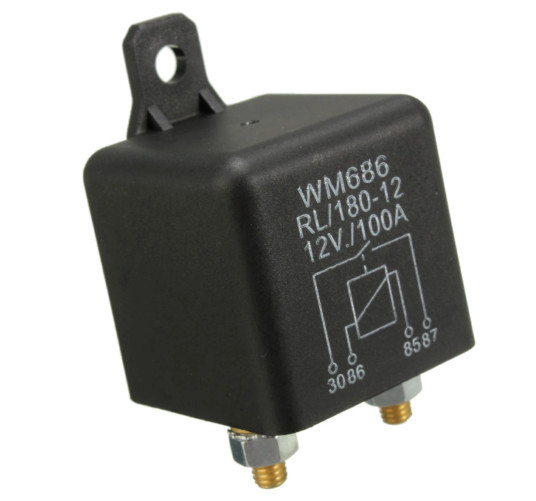 12V 100A New Heavy Duty Split Charge ON/OFF Relay Car Truck Boat