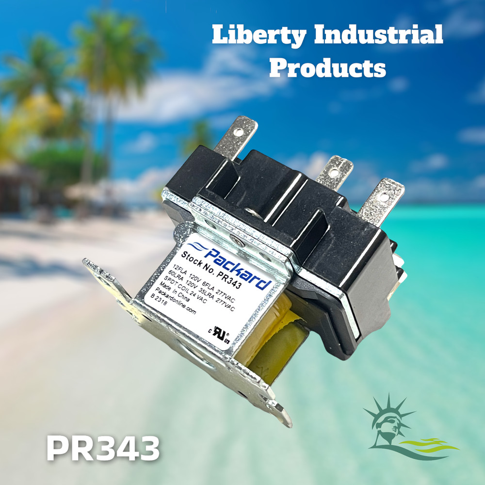 PACKARD PR343 PACKARD SWITCHING RELAY SPDT 24 COIL VOLTAGE
