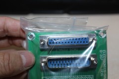 Electronics-Salon DB25 D-SUB DIN Rail Mount Interface Module, Male/Female, DSUB