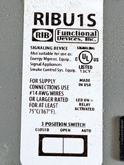 RIBU1S Enclosed Pre-Wired Relay: 10 to 30V AC/DC/120V AC, 10A @ 277V