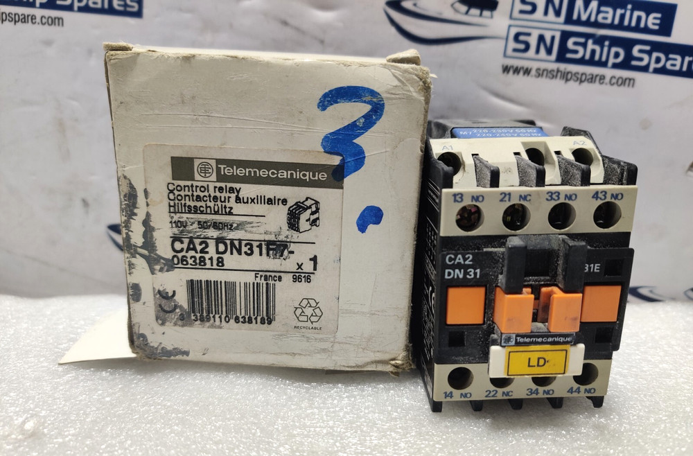 Telemecanique CA2DN31F7 Control Relay 220-230V 50Hz 220-240V 60Hz CA2DN31