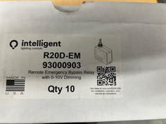 INTELLIGENT EMERGENCY BYPASS RELAY (PARTIAL BOX-ONLY 7) JOB SURPLUS