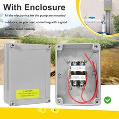 Pump Start Relay 1522 For Irrigation Systems3 HP / 110V / 220V 24V Coil Housing