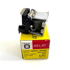 Ohmite DOSX-233T General Purpose Relay 25 amps 115 V AC Vintage