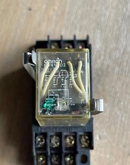 OMRON MY4N-D2 RELAY 24VDC 14 PIN WITH PYF14A SOCKET BASE