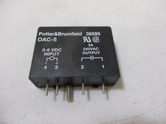 POTTER & BRUMFIELD OAC-5 38595 RELAY 3A *60 DAY WARRANTY*