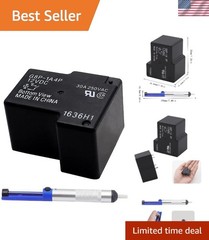 High-Performance 12V Fully-Sealed Relay & Soldering Pump for Electronic Repairs