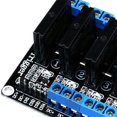 4 Channel 5V Low Level Trigger Solid State Relay Module with Fuse, 4 Way 250V…