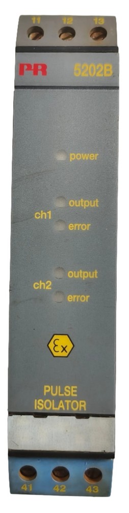 PR Electronic 5202B 2 Channel Isolator Barrier Isolation Pulse